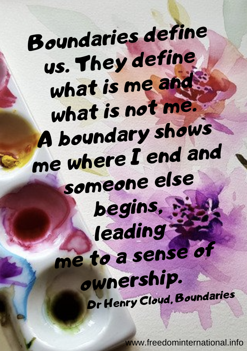 “Boundaries” Book to Purchase